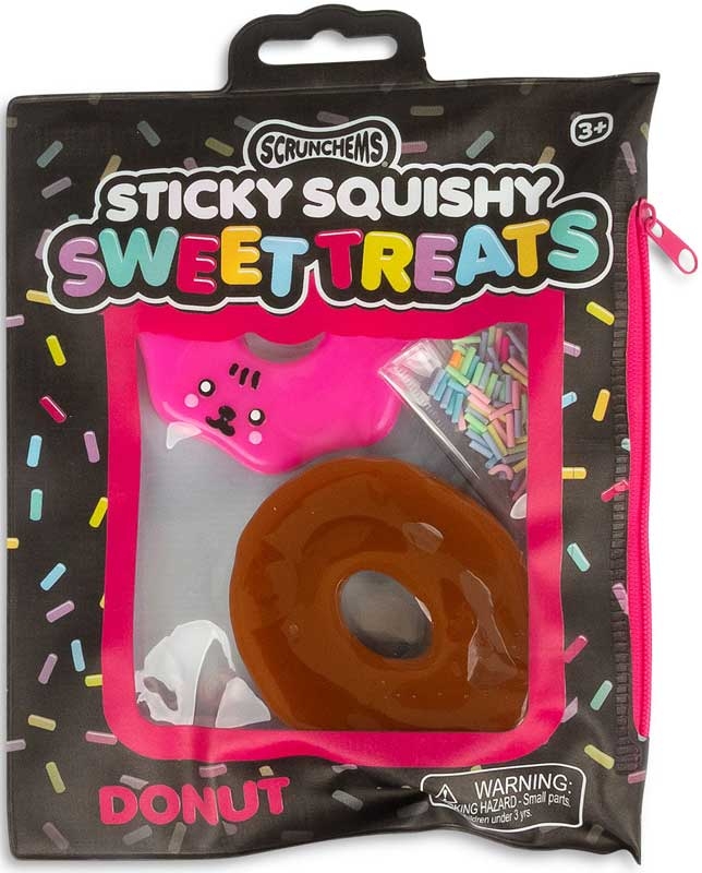 Scrunchems Sticky Squishy Donut